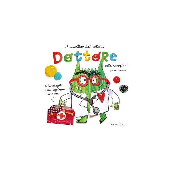 Copertina libro DOTTORE DELLE EMOZIONI. MOSTRO DEI COLOR