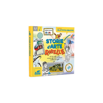 Copertina libro STORIE D'ARTE RIBELLE. EDIZ. A COLORI