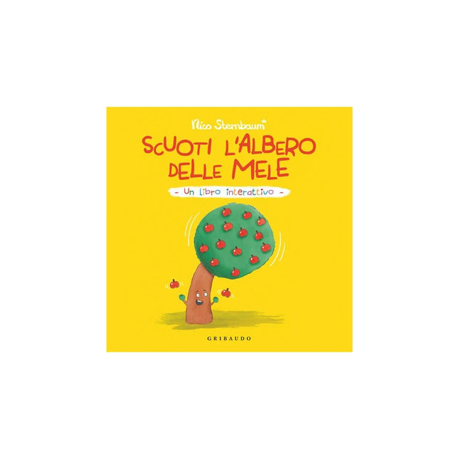 Copertina libro SCUOTI L'ALBERO DELLE MELE. UN LIBRO INT