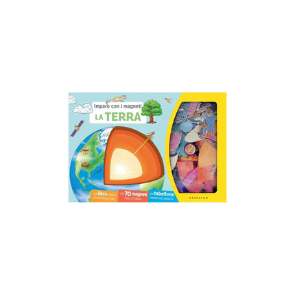 Copertina libro LA TERRA. IMPARO CON I MAGNETI. EDIZ. A