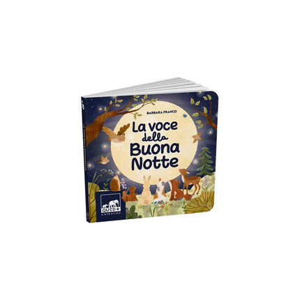 Copertina libro LA VOCE DELLA BUONANOTTE. EDIZ. A COLORI