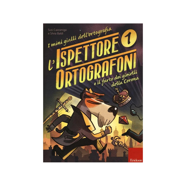 Copertina libro L'ISPETTORE ORTOGRAFONI E IL FURTO DEI G