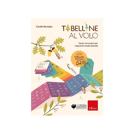 Copertina libro TABELLINE AL VOLO. NUOVI STRUMENTI PER I