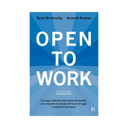Copertina libro OPEN TO WORK