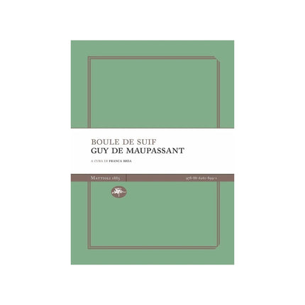 Copertina libro BOULE DE SUIF. NUOVA EDIZ.