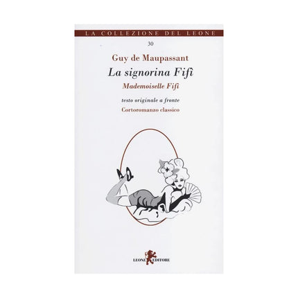 Copertina libro LA SIGNORINA FIFÌ. TESTO FRANCESE A FRON