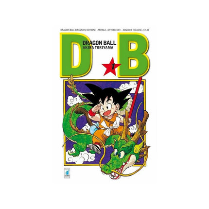 Copertina libro DRAGON BALL. EVERGREEN EDITION. VOL. 1