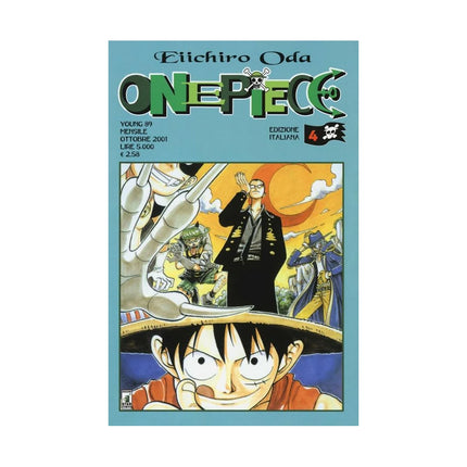 Copertina libro ONE PIECE. VOL. 4