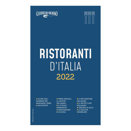 Copertina libro RISTORANTI D'ITALIA DEL GAMBERO ROSSO 20