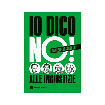 Copertina libro IO DICO NO! ALLE INGIUSTIZIE