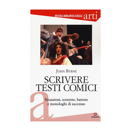 Copertina libro SCRIVERE TESTI COMICI. SITUAZIONI, SCENE
