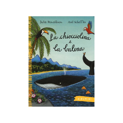 Copertina libro LA CHIOCCIOLINA E LA BALENA. EDIZ. A COL