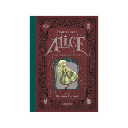 Copertina libro ALICE AL DI LÀ DELLO SPECCHIO. EDIZ. INT