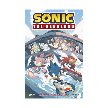 Copertina libro SONIC THE HEDGEHOG. VOL. 3: LA BATTAGLIA