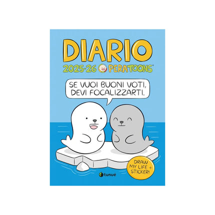 Copertina libro PERA TOONS. DIARIO SCOLASTICO 2025-2026