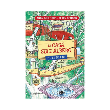 Copertina libro LA CASA SULL'ALBERO DI 13 PIANI. EDIZ. I