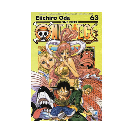 Copertina libro ONE PIECE. NEW EDITION. VOL. 63
