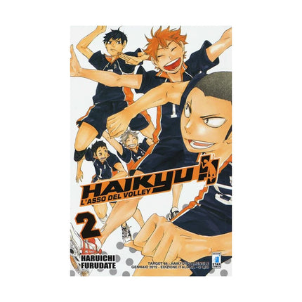 Copertina libro HAIKYU!!. VOL. 2