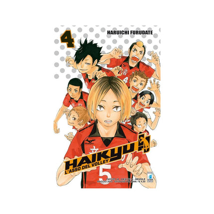 Copertina libro HAIKYU!!. VOL. 4
