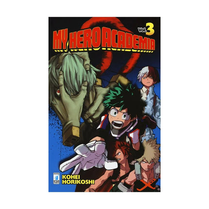 Copertina libro MY HERO ACADEMIA. VOL. 3