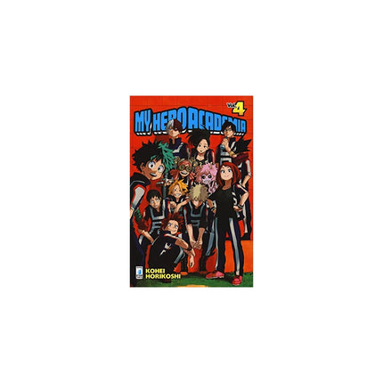 Copertina libro MY HERO ACADEMIA. VOL. 4