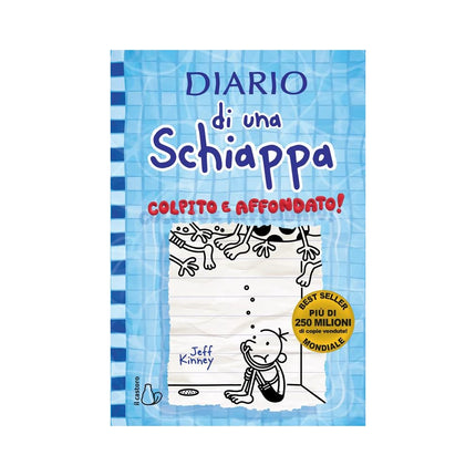 Copertina libro DIARIO DI UNA SCHIAPPA. COLPITO E AFFOND