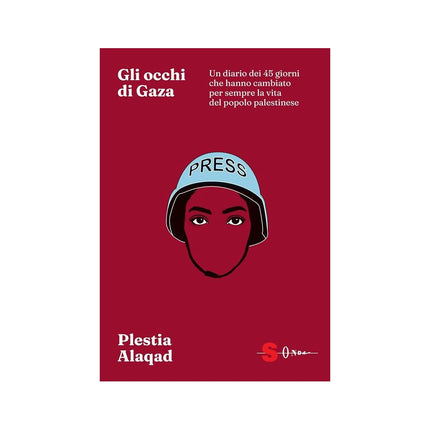 Copertina libro GLI OCCHI DI GAZA. UN DIARIO DEI 45 GIOR