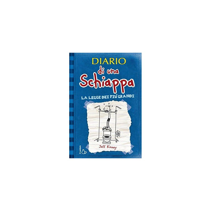 Copertina libro DIARIO DI UNA SCHIAPPA. LA LEGGE DEI PIÙ