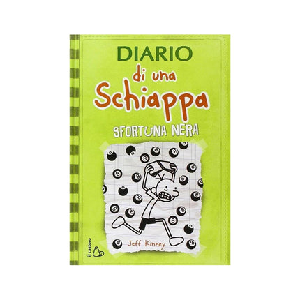 Copertina libro DIARIO DI UNA SCHIAPPA. SFORTUNA NERA