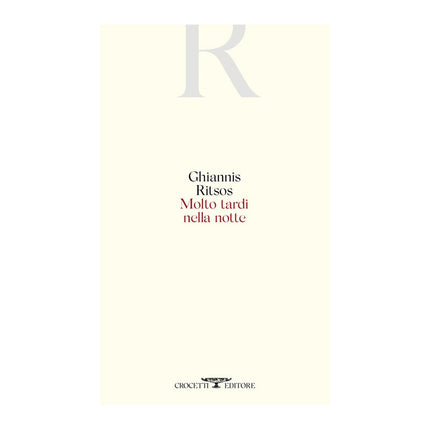 Copertina libro MOLTO TARDI NELLA NOTTE
