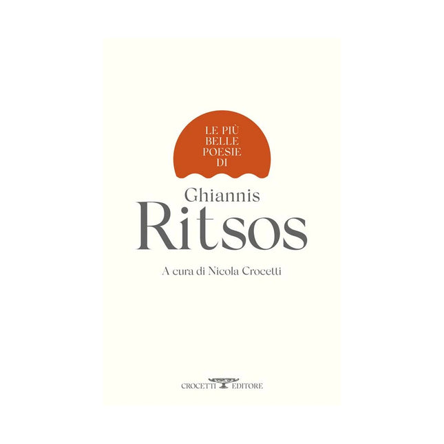 Copertina libro LE PIÙ BELLE POESIE DI GHIANNIS RITSOS