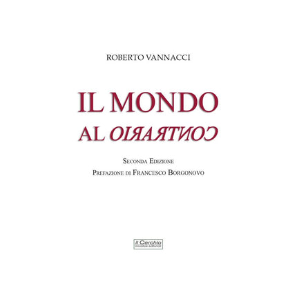 Copertina libro IL MONDO AL CONTRARIO