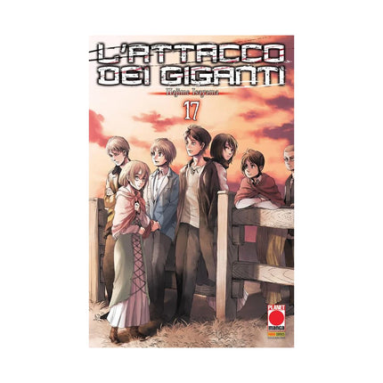 Copertina libro L'ATTACCO DEI GIGANTI. VOL. 17