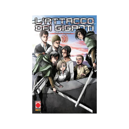 Copertina libro L'ATTACCO DEI GIGANTI. VOL. 10