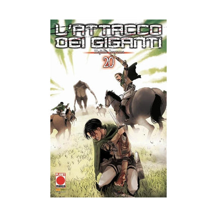 Copertina libro L'ATTACCO DEI GIGANTI. VOL. 20
