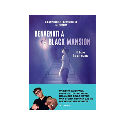 Copertina libro BENVENUTI A BLACK MANSION. IL BUIO HA UN