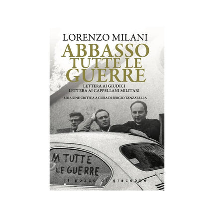 Copertina libro ABBASSO TUTTE LE GUERRE. LETTERA AI GIUD
