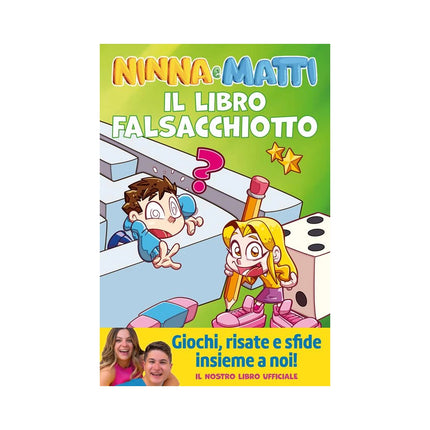 Copertina libro IL LIBRO FALSACCHIOTTO. GIOCHI, RISATE E