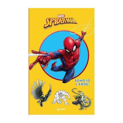 Copertina libro SPIDER-MAN. SONO IO L'EROE! CON ADESIVI.