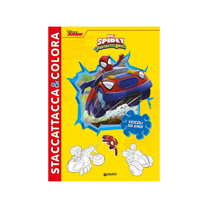 Copertina libro VEICOLI DA EROI. SPIDEY E I SUOI FANTAST