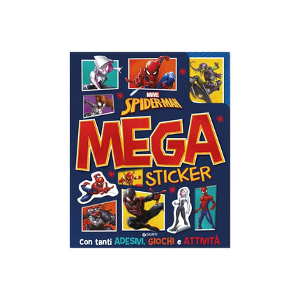 Copertina libro SPIDERMAN. MEGA STICKER. CON TANTI ADESI