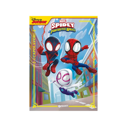 Copertina libro SPIDEY E I SUOI FANTASTICI AMICI. MARVEL