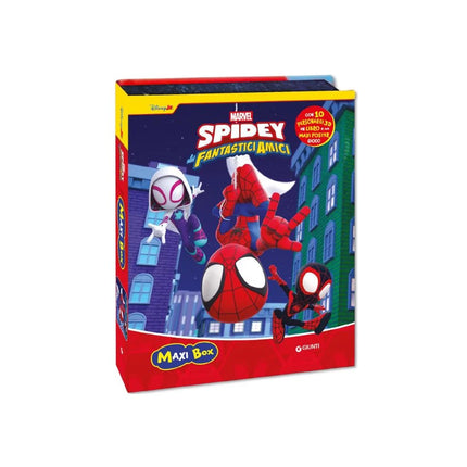 Copertina libro SPIDEY E I SUOI FANTASTICI AMICI. MAXI B