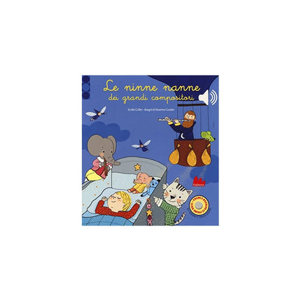 Copertina libro LE NINNE NANNE DEI GRANDI COMPOSITORI. L