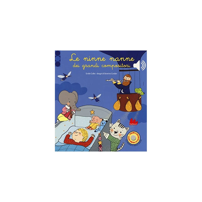 Copertina libro LE NINNE NANNE DEI GRANDI COMPOSITORI. L