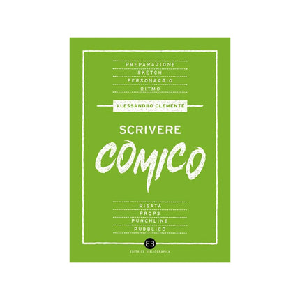 Copertina libro SCRIVERE COMICO