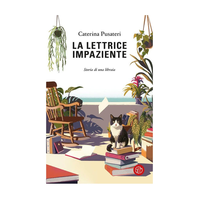 Copertina libro LA LETTRICE IMPAZIENTE. STORIA DI UNA LI