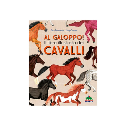 Copertina libro AL GALOPPO! IL LIBRO ILLUSTRATO DEI CAVA