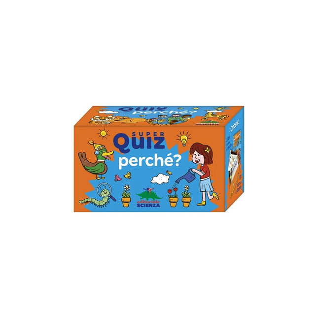 Copertina libro PERCHÉ? SUPER QUIZ. CON 100 CARTE