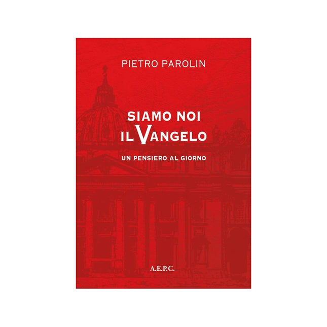 Copertina libro SIAMO NOI IL VANGELO. UN PENSIERO AL GIO